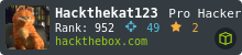 HTB Profile Badge