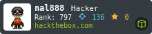 Hack The Box Profile