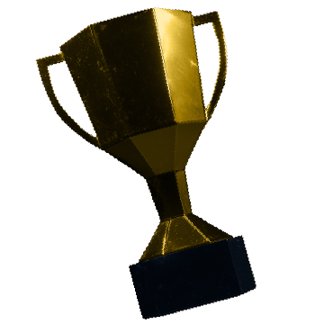1st place trophy