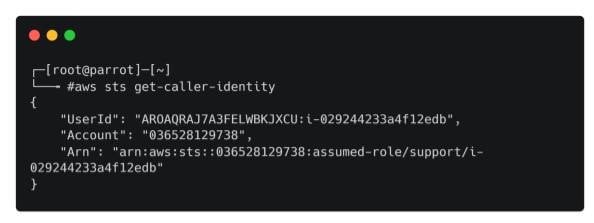 command for role verification