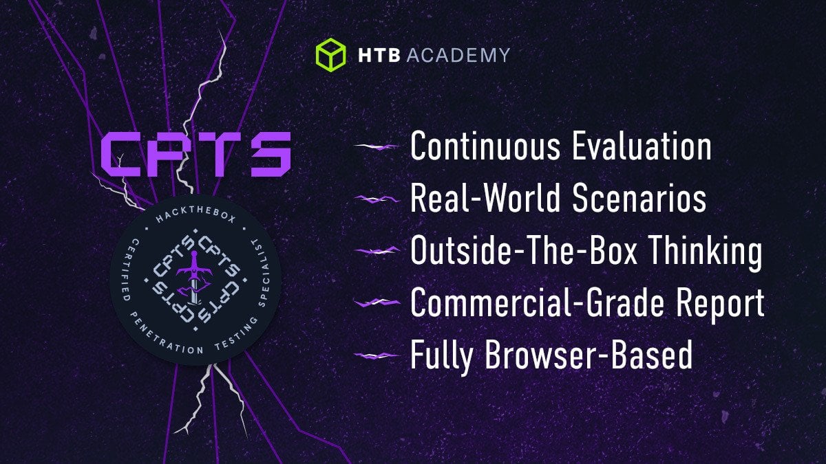 HTB CTPS - the best pentesting certification