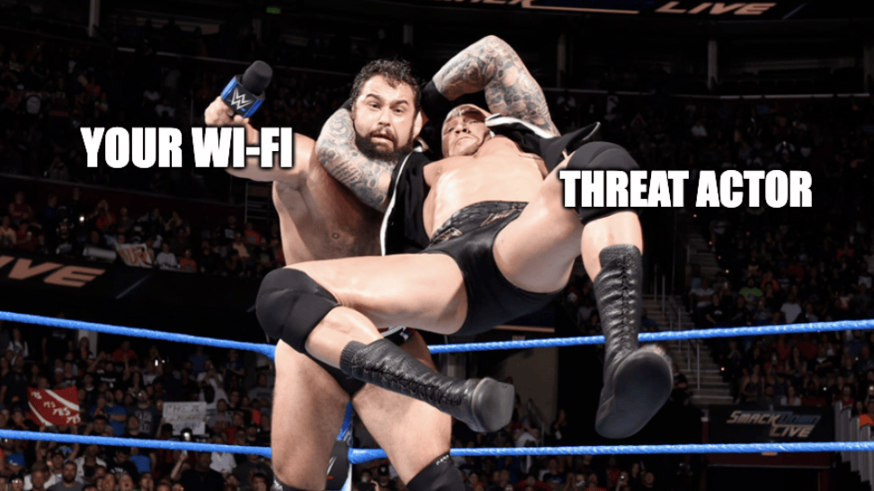 RKO outta nowhere