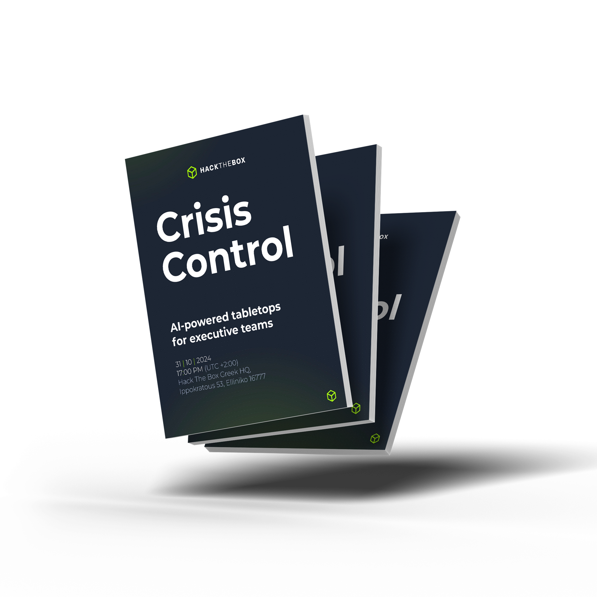 Crisis Control executive summary and resilience metrics report mockup overview