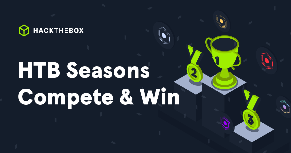 HTB Seasons: Compete against the best and test your hacking might