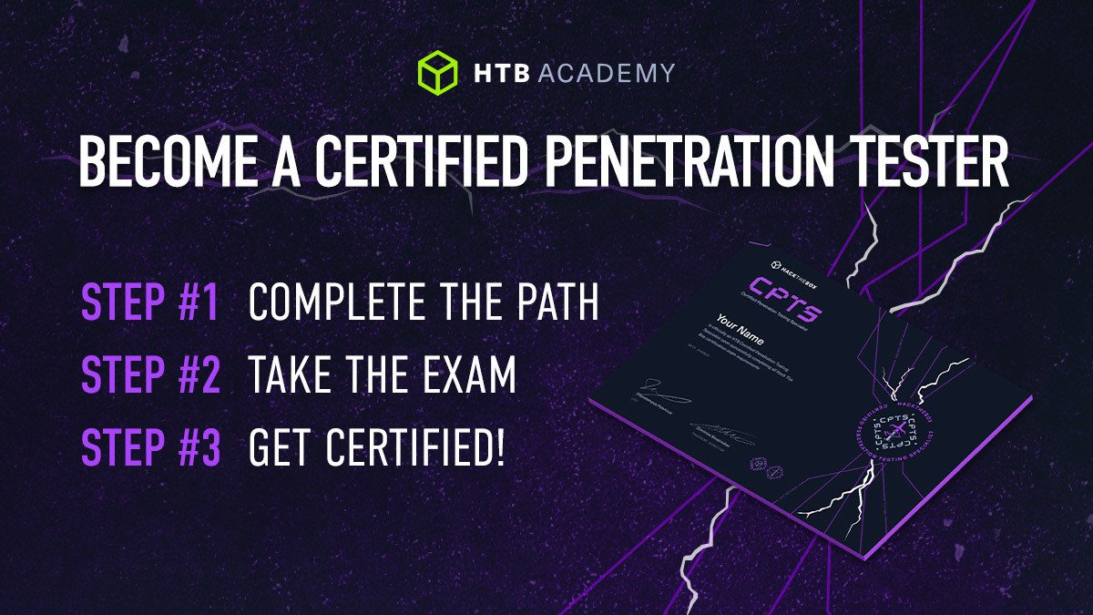 Become a Certified Penetration Tester with HTB Academy - CPTS