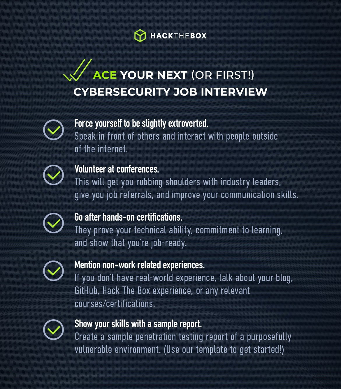 Penetration tester interview tips