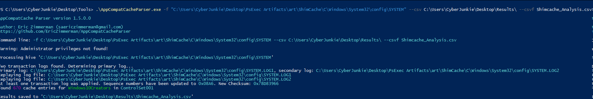 csv analysis