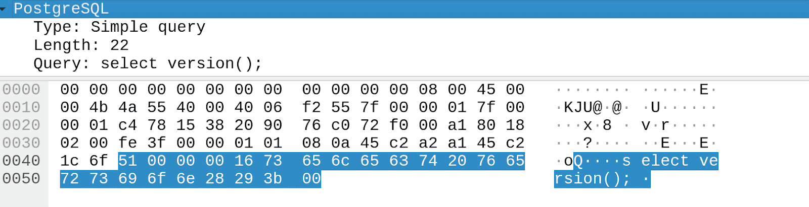 Hexadecimal code.